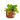Übertöpfe Übertopf hängend ⌀18 - klinkerot von Urban Gardeners in der Farbe #product_color# - kauf's dir jetzt!