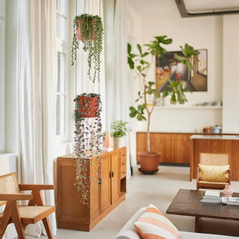 Übertöpfe Übertopf hängend ⌀18 - klinkerot von Urban Gardeners in der Farbe #product_color# - kauf's dir jetzt!