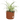Übertöpfe Übertopf hängend ⌀18 - klinkerot von Urban Gardeners in der Farbe #product_color# - kauf's dir jetzt!